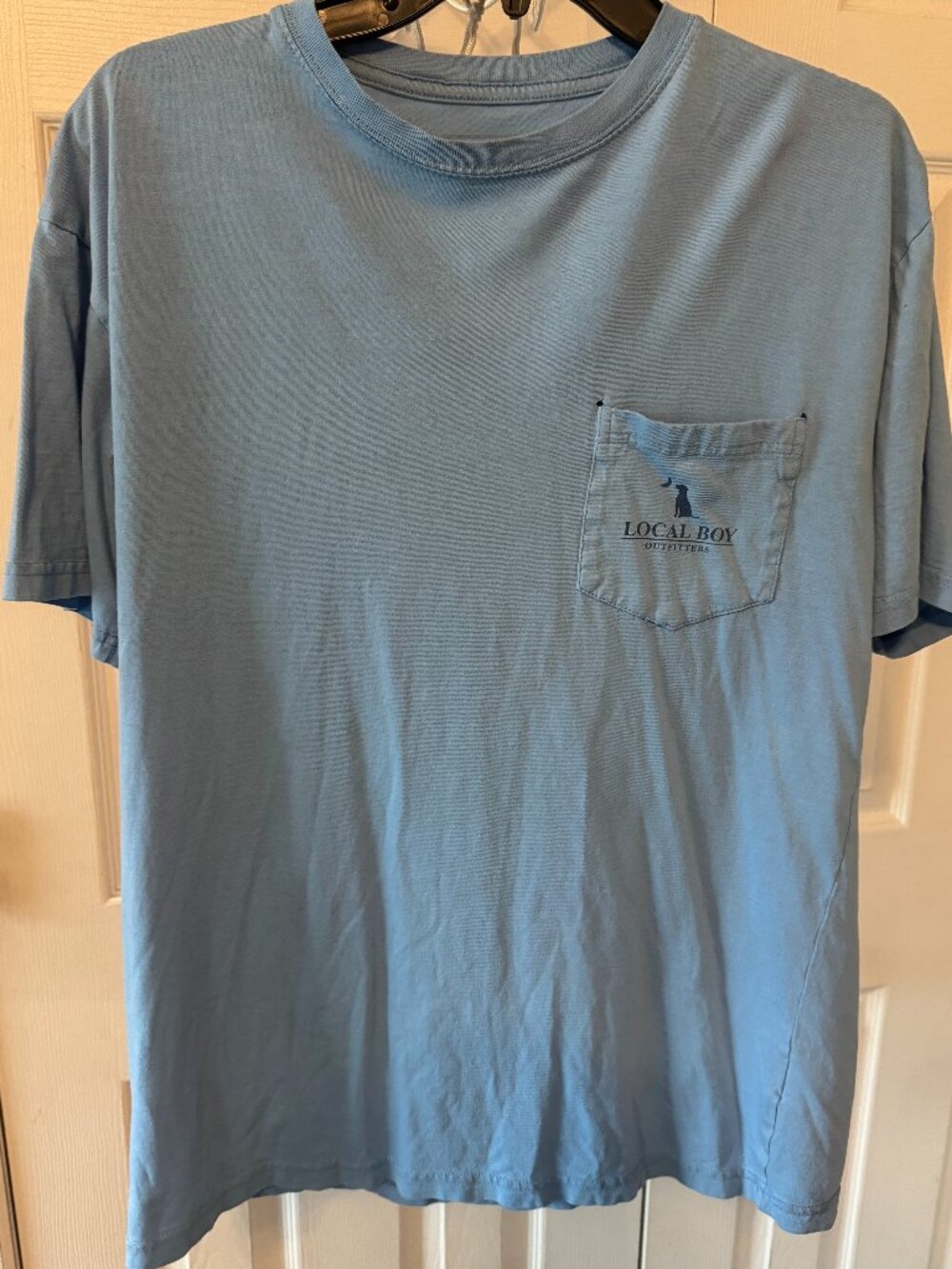Local Boy Outfitters Blue Pocket Tee Shirt Mens Medium